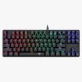 T-DAGGER Bora Gaming Mechanical Keyboard RGB Backlight Clicky (TGK315), 100 % Original with High Packaging Material. 