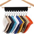 Baseball Cap Organizer Hanger 10 Clips Hat Holder Organizer for Closet Hats Socks Scarf Storage Rack for Hang Ball Caps Display. 