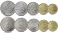 Coins of Kuwait (5 Coins). 