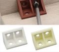 (6 PCS) - Plastic Corner Bracket /L-Koni/Hut Plastic/Pvc Nylon Corner Bracket - High Quality. 