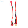 2X 2x Deans T Plug to JST Connector Male & Female with 5 inch 14AWG Cable Wire. 