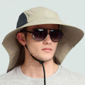 Outtobe Fishing Hat Summer Sun Hat Outdoor Sun Protection Quick-drying Fisherman Hat Splash-proof Sunscreen UV Protection Large Basin Cap. 