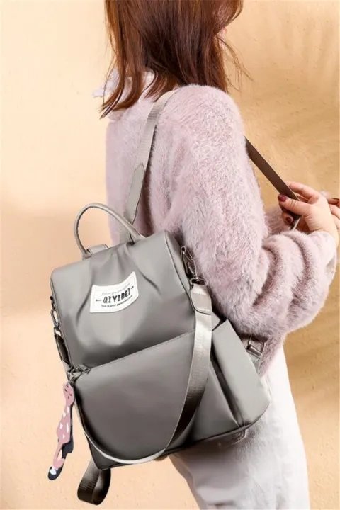 Casual%20Waterproof%20Oxford%20Cloth%20Anti-theft%20Backpack%20Women%20fashion%20-%20Image%204