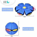 Magic UFO Ball - Flying Saucer Ball - Flat Throw Disc with 3 LED Light - Decompression Flying Flat Throw Disc Balls Toy for Children’s Outdoor Sports Kids Gift. 