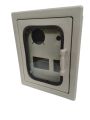 Weatherproof Plastic Panel box (10"x14")-Light Ash Colour-Electric Circuitry Component-Used to fix voltmeter and Breaker. 