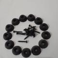 Pack of 12 rubber Feet Pad, Feet Pad For Furniture, Chair Leg Protector, Rubber Leg Tip For Chairs.. 