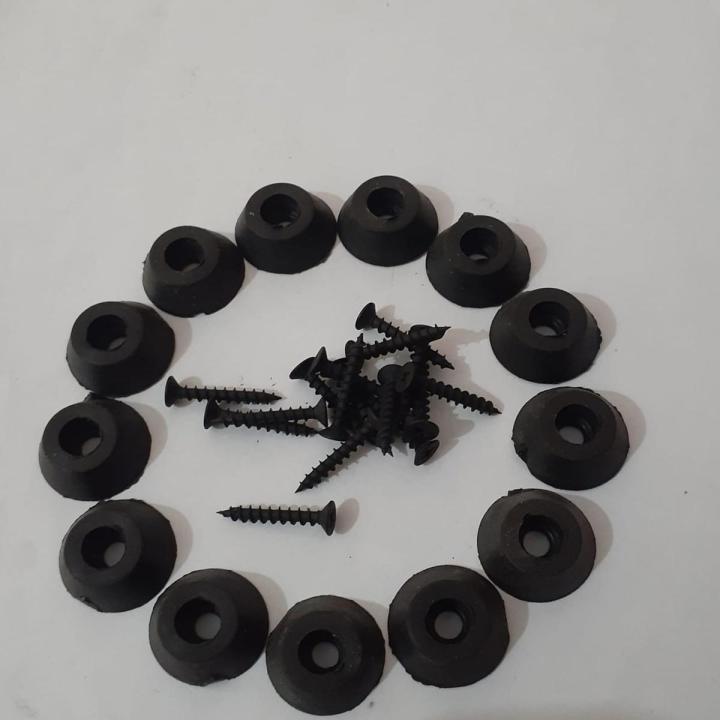 Pack of 12 rubber Feet Pad, Feet Pad For Furniture, Chair Leg Protector, Rubber Leg Tip For Chairs.