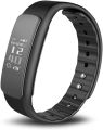 iWOWNfit I6 HR Activity Fitness Tracker Heart Rate Monitor, Bluetooth 4.0 IP67 Waterproof Smart Watch Bracelet, 0.96 Inch OLED Pedometer, Calorie Monitor, Sleep Monitor, Sedentary Reminder ect, Black. 