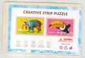 Creative Strip Puzzle Craft – Animal / Dinosaur / Ocean / Traffic / Fruits in Beautiful Craft. 