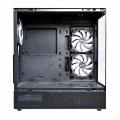 EASE EC123B Tempered Glass Gaming Case-Black. 