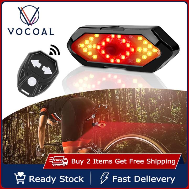 Indicator Lights E Bike Turn Signals Vocoal Turn Signal Bicycle Tail