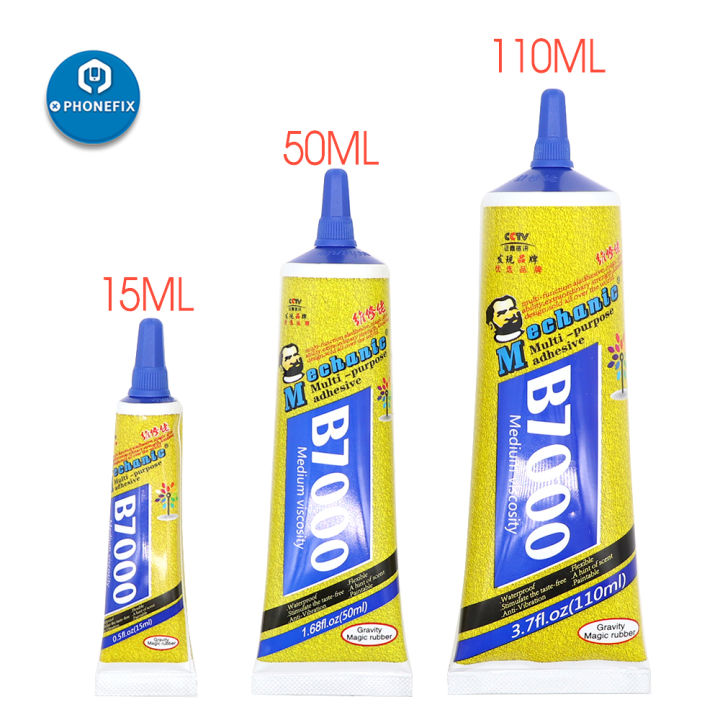 Mechanic Multi Function Super Glue Adhesive B7000 T7000 E8000 15/ 50/110ml Diy Jewelry Crafts Glass LCD Touch Screen Liquid Glue