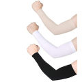 1 Pairs Summer Finger Sleeve Cool Wearing Elastic Elbow, Arm Guard With Thumb Hole Sun Protection Stretchable Sports Sleeves For Mens,women,boys and girls. 
