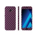 Samsung Galaxy A3 2017 Purple Carbon Fiber Texture Mobile Skin. 