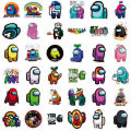Among Us Game DIY Sticker Water Proof Decal Vinyl for Car Skateboard, Laptop, Luggage & Guitar – 50 Pieces. 