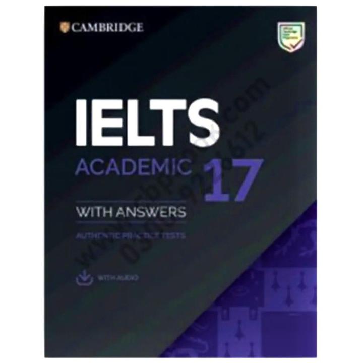 Cambridge IELTS 17 Academic With Answers (Without CD)
