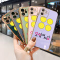 Hontinga for OPPO A5 2020 Back Cover（Free Lanyard）Luxury 6D Plating Cartoon Popular Game Side Pattern Case Soft Silicone Square Mobile Cover. 