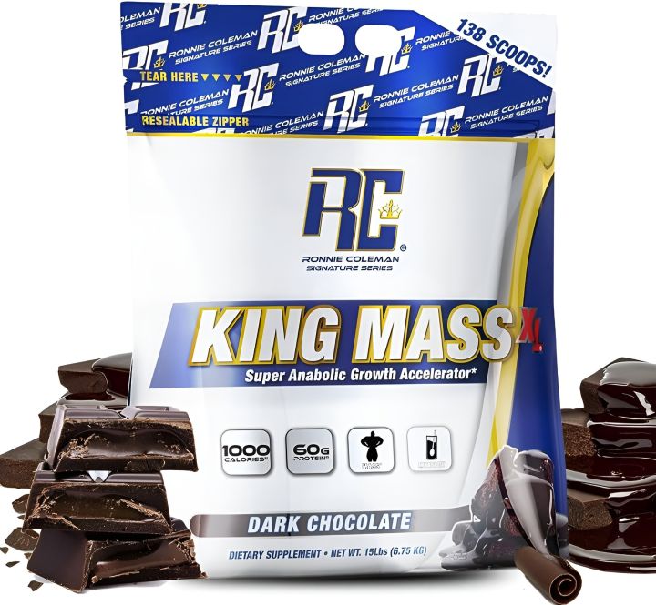 King Mass (chocolate) _ weight lifting powder 1kg