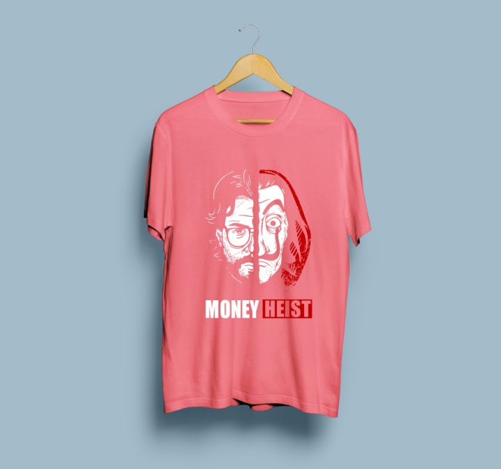 Stylish%20Half%20Sleeves%20Money%20Heist%20T-Shirt%20New%20Bali%20Mask%20Tokyo%20Professor%20-%20Image%203
