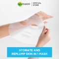Garnier Skin Active Hydra Bomb Ultra Hydrating + Plumping Face Mask, 28g - Enriched with Sakura Extract. 