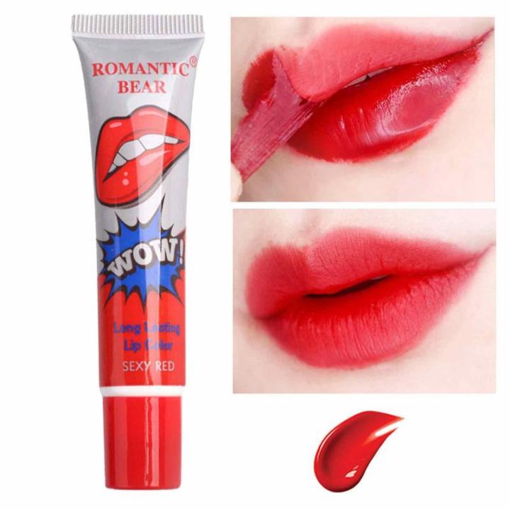 Feeoi Freeio Makeup Peel Off Liquid Lipstick Waterproof Makeup Lip Liquid Lipstick Creamy Long Lasting Lip Lint Cosmetics Gloss Non-stick Cup