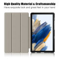 For Samsung Galaxy Tab A9 8.7inch X110 X115 Case Slim Tri-fold Smart Flip Cover Full Coverage Casing. 