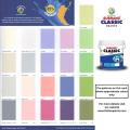 Subrang Classic Semi Plastic Emulsion Distemper Paint for Walls and Ceilings | All Colors | 0.91 Liter Quarter. 