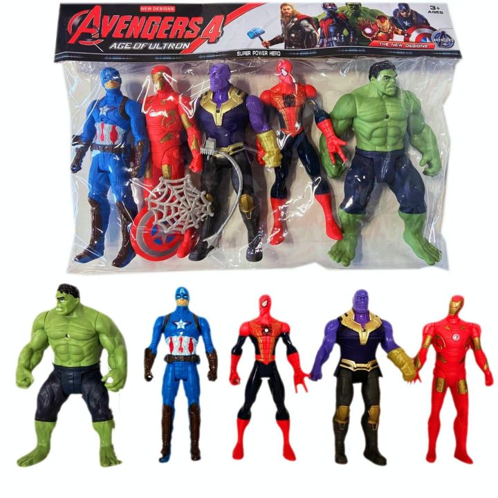 Iron Man Action Figure – Marvel Avengers Superhero Toy with Movable ...