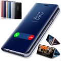 Huawei Ascend P9 EVA L09 L19 Case HuaweiP9 Flip Smart Stand Anti-knock Mirror Leather Case Cover for Huawei P9 Plus VIE L09 L29. 