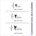 Personalized Tinkerbell Wall Decal - Custom Magic Princess Name Sticker for Baby Room Decor. 