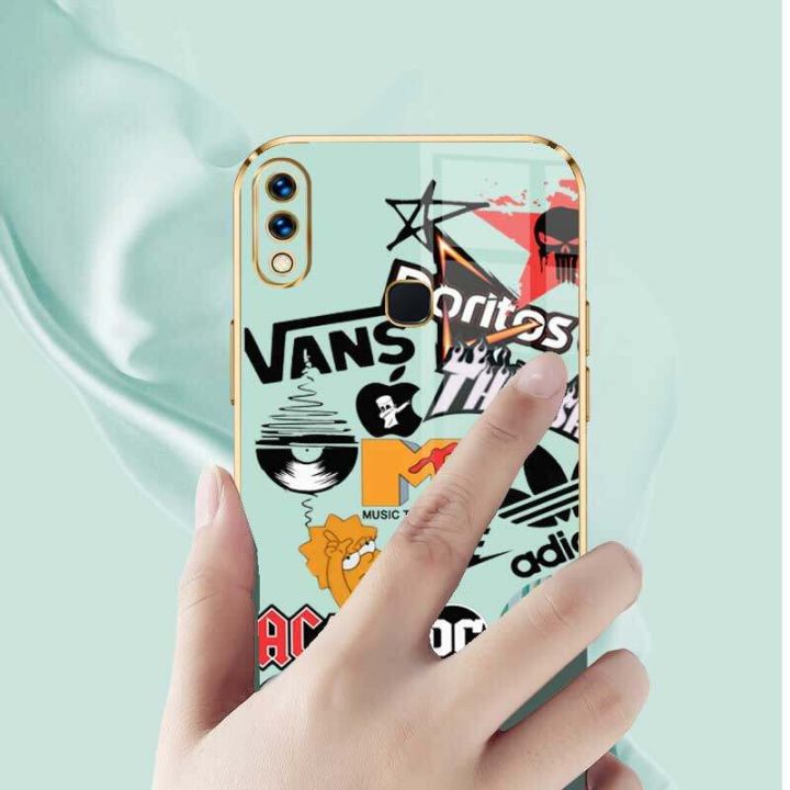 Casing%20For%20Vivo%20Y85%20Vivo%20Z1I%20Vivo%20Z3X%20V9%20Vivo%20Y85A%20Trendy%20Brand%20Camera%20Protection%20Phone%20Case%20Plating%20Edges%20Silicone%20Soft%20Cover%20With%20Free%20Lanyard%20-%20Image%203