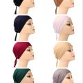 Pack of 6 Under Scarf Hijab Caps for Women | Adjustable Hijab Caps with Tie-Back Closure. 