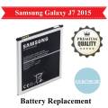 EB-BJ700CBE Samsung J7 2015 J700 Battery Replacement EBBJ700CBE For Galaxy J7 (2015) 3000mAh - Black. 