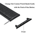 2pcs Set Stainless Steel Metal Connector Adapter Compatible With Appl Watch All Series 1 to 6 Appl Watch 38mm 40mm 42mm 44mm Strap Adapter HW22 FK78 HT99 HW22 DT100 T200. 