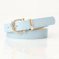 design Women belts Trendy Jean pants accessory Luxury brand PU leather belts Designer belt New style Metal buckle belt for Casual wear Formal occasions Daily outfit Party attire Women's fashion. 