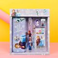 Cute Cartoon Stationery Set For Girls Boys Stationery Items For Girls Boys Pencil Box, Pencil Case, Geometry Pouch, Crayons Colors Early Learning School Stationery In Unicorn, Frozen, Hello Kitty, Spiderman, McQueen, Doraemon Car Gift For Girls & Boys. 