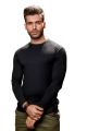 Summer Full Sleeve Round Neck T-shirt For Men, Casual Wear T-shirt, Cotton Jersey Black, Red, Blue T-shirt, Long Sleeve T-shirt For Men's. 