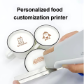 Smart Print Pen for Edibles - Bluetooth Food Printer with 300dpi Resolution, 500mAh Battery, and Type-C Charging for Personalized Cake & Cookie Decorations. 