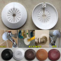 2pcs Plastic Wall Hole Duct Cover Shower Faucet Angle Valve Pipe Plug Decoration Cover Snap-on Plate Kitchen Faucet Accessories. 