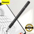 Baseus Golden Cudgel Stylus Pen + Gel Pen | Works with All Touchscreens | For Phone, Tablet, Computer. 