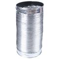 Dryer vent cleaner-1 x ventilation duct-Silver. 