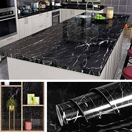 Waterproof Marble Sheet Sticker - 60cm x 100cm/200cm - Self-Adhesive