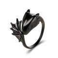 【LUCKET】Devil And Angel Couple Ring Open Toothless Ring Night Fury And Light Fury Ring Extravagant Wing Pair Ring  LK. 