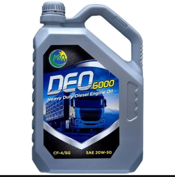 DEO 6000 SAE 20W-50 DIESEL ENGINE OIL 4L