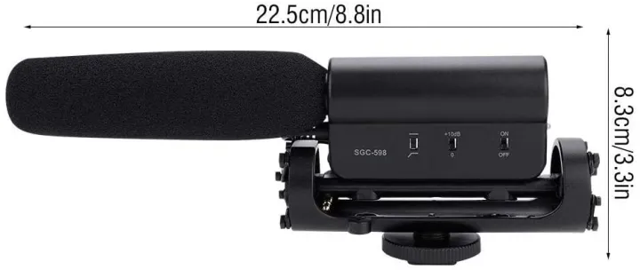 TAKSTAR%20SGC-598%20Interview%20Microphone%20for%20Nikon/Canon%20Camera/DV%20Camcorder%20-%20Image%203
