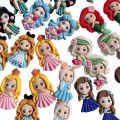 2 Pcs Set Baby Girls Hair Pins Clip Doll Style Assorted Color. 