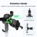 UGREEN Car Vent Phone Mount Gravity Phone Holder Hands-Free Car Air Vent Mount Auto Lock for iPhone 16 15 Pro Max Galaxy S25 S24 Realme Vivo Phone Holder. 