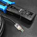 EZ RJ45 Crimp Tool Pass Through Cat5 Cat5e Cat6 Crimping Tool (Combo Pack). 