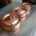 Medium Size Handie With Double Coted Copper Stainless Steel Buy Handie And Get Pink Himalayan Salt 500g Free. 