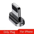OLAF 2M Magnetic Micro USB Cable For iPhone Samsung Fast Charging Data Wire Cord Magnet Charger USB Type C 3A Mobile Phone Cable. 